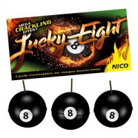 Lucky Eight, 3 gro&szlig;e Cracklingb&auml;lle