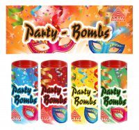 Party Bombs 6522 Tischbomben 4er-Set