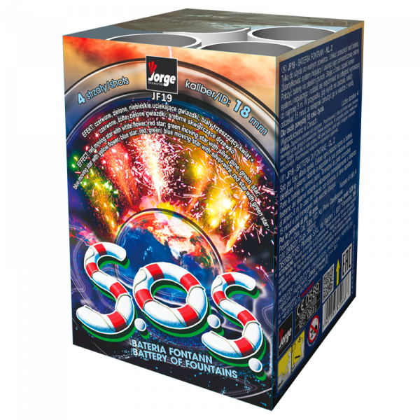 S.O.S., 4-Schuss-Font&auml;nen Batterie