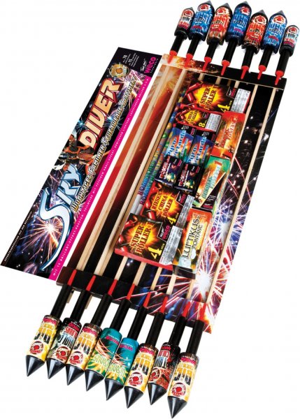 Skydiver 78 tlg Mega  Familien-Sortiment