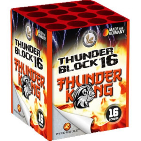 Thunderblock 16 Schuss Knallbatterie