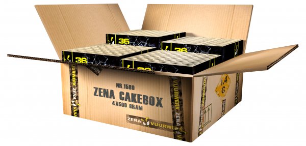 ZENA Cakebox 144 Schuß Verbund