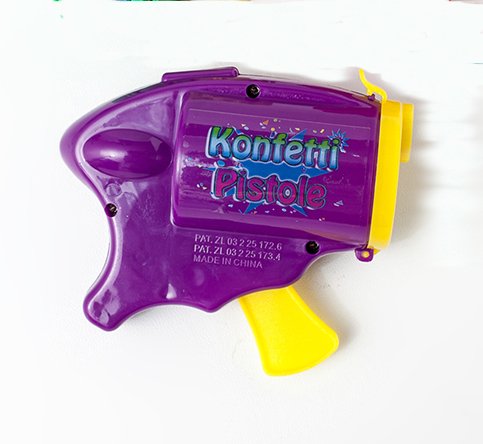 Konfettipistole, farbl. sortiert