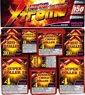 Xtreme, Ultimatives China Knall Sortiment 150-tlg.