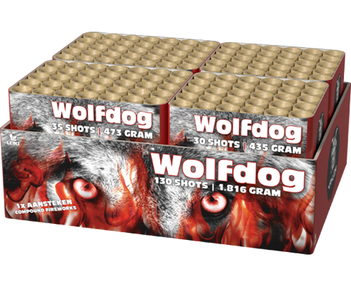 Wolfdog 130 Schuß Megaverbund 120 Sek. X