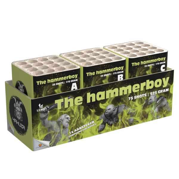 The Hammerboy, 75-Schuss 3er-Verbund NEU