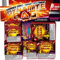 Dynamite Bag, 6tlg. Knall-Sort. AU24