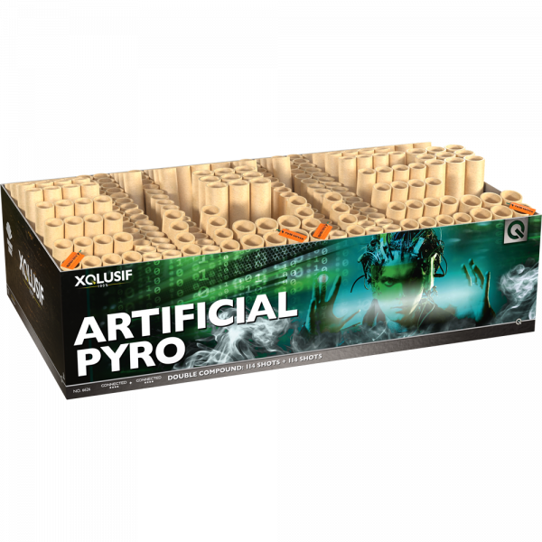 Artificial Pyro, 228-Schuss Doppelverbund 30mm
