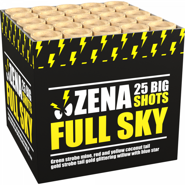ZENA Full Sky, 25-Schuss Batterie