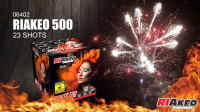 Riakeo 500, 23-Schuss F&auml;cher Batterie, 30mm