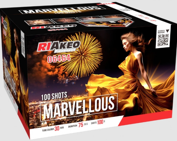 Marvellous, 100-Schuss Gold Batterie Riakeo