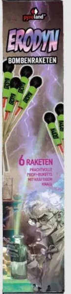 Erodyn 6er Bomben Raketenset