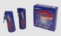 Strobo Blitz weiss, 3er Schtl. Blitz-Font&auml;nen