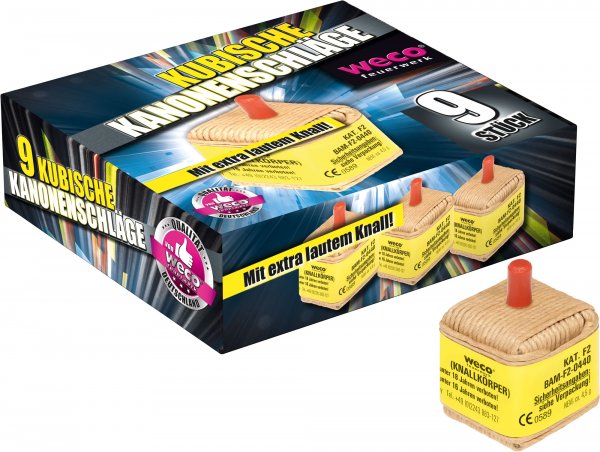 Kubische Kanonenschläge 9er FS