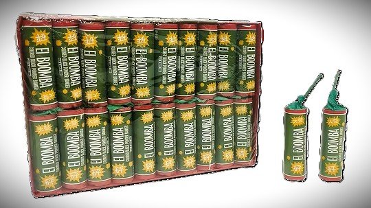 El Boomba 20 Schwarzpulver Knaller mit grünem Vorbrenner