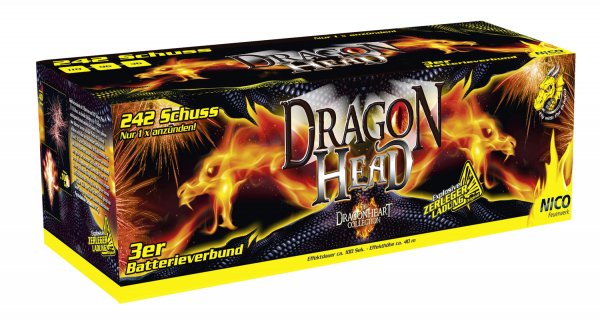 Dragon Head 3er-Verbund 242 Schuss